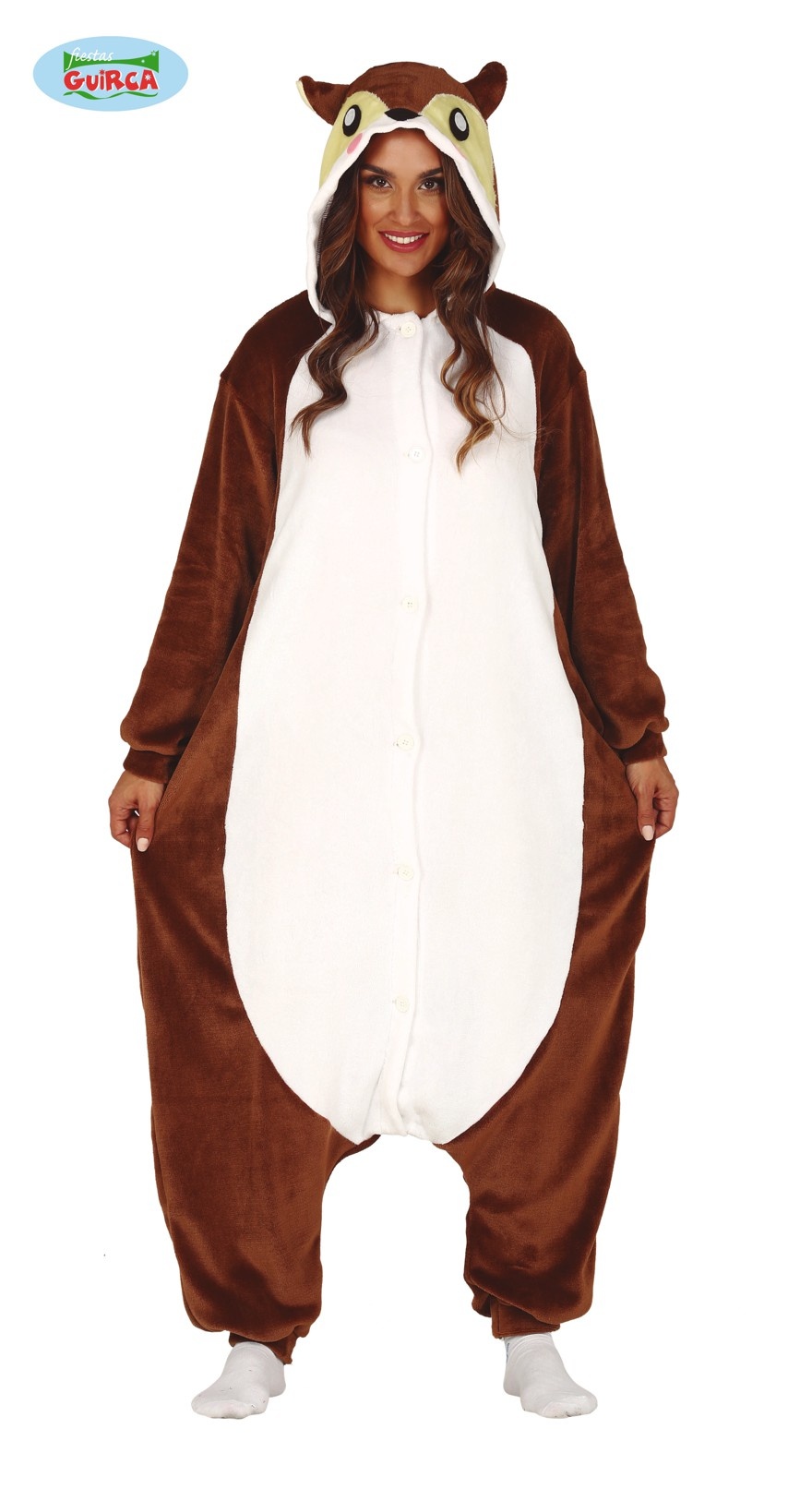 Eekhoorn Onesie Kostuum