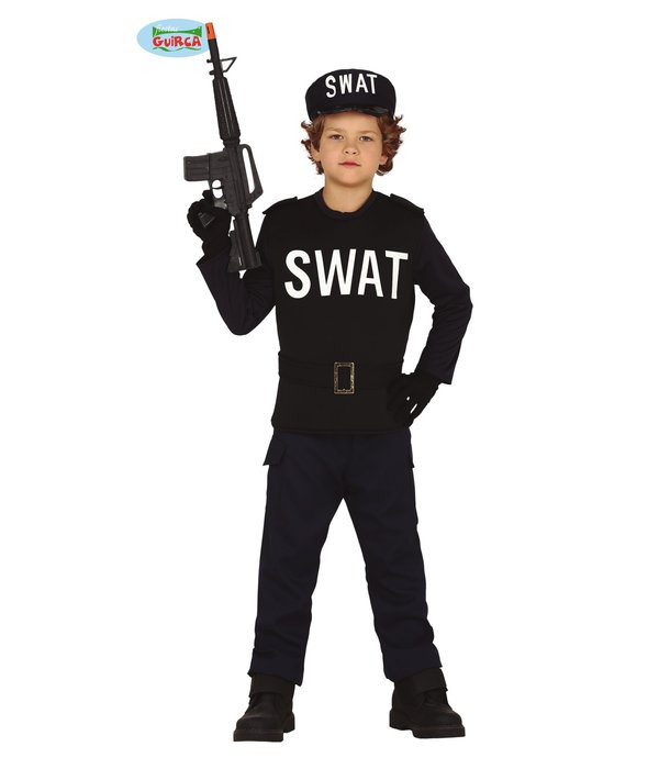 Swat Politie Kostuum Kind