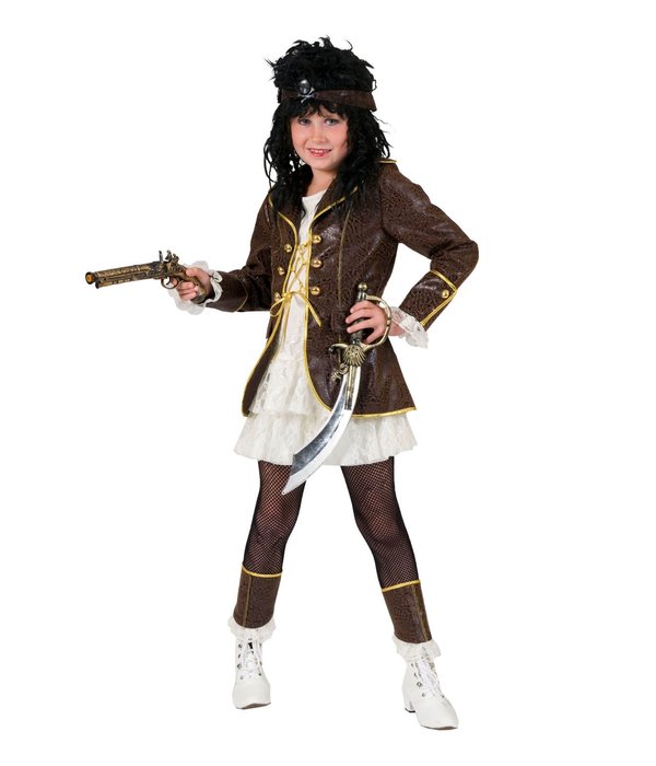 Piraten Boekanier Kostuum  Meisje