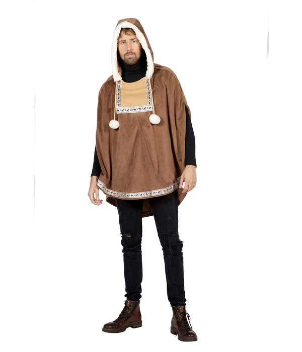 Eskimo Poncho Rako Bruin Man