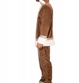 Eskimo Kostuum Anvik Bruin Man