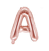 Folieballon A rose goud 35cm