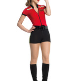 Sexy Catsuit Brandweer Dames