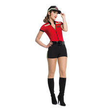 Sexy Catsuit Brandweer Dames