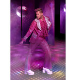 Disco King Kostuum Heren Roze