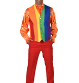 Regenboog Gilet Heren