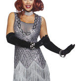 Flapper Jaren 20 Charleston Kostuum Zilver