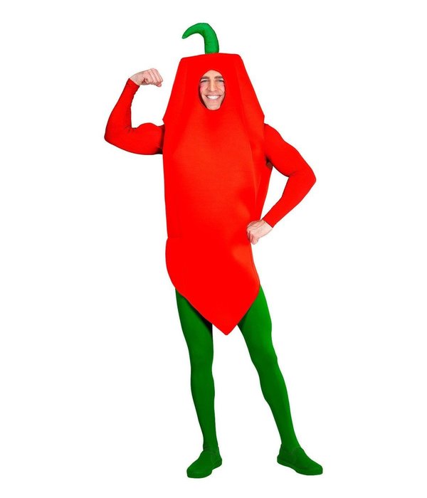 Rode Peper Paprika Kostuum