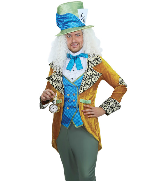 Mad Hatter Outfit Crazy Heren