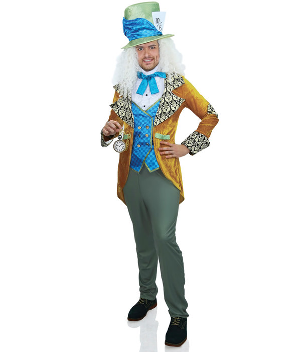Mad Hatter Outfit Crazy Heren