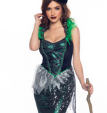 Ondeugende Heks Sterren Vrouw Kostuum