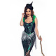Ondeugende Heks Sterren Vrouw Kostuum