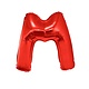 Folieballon Rood Letter 'M' Groot