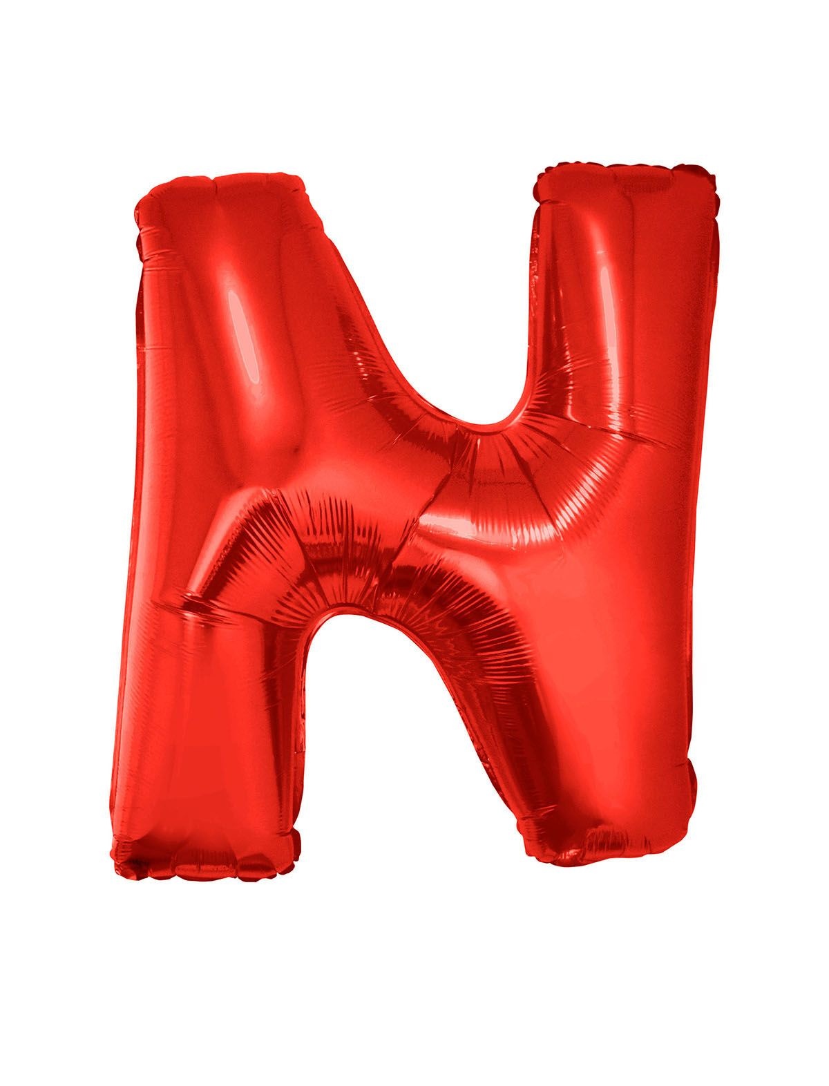 Folieballon Rood Letter &apos;N&apos; Groot afbeelding