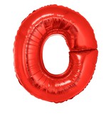 Folieballon Rood Letter 'O' Groot