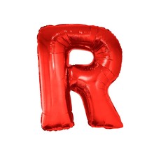 Folieballon Rood Letter 'R' Groot