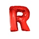 Folieballon Rood Letter 'R' Groot