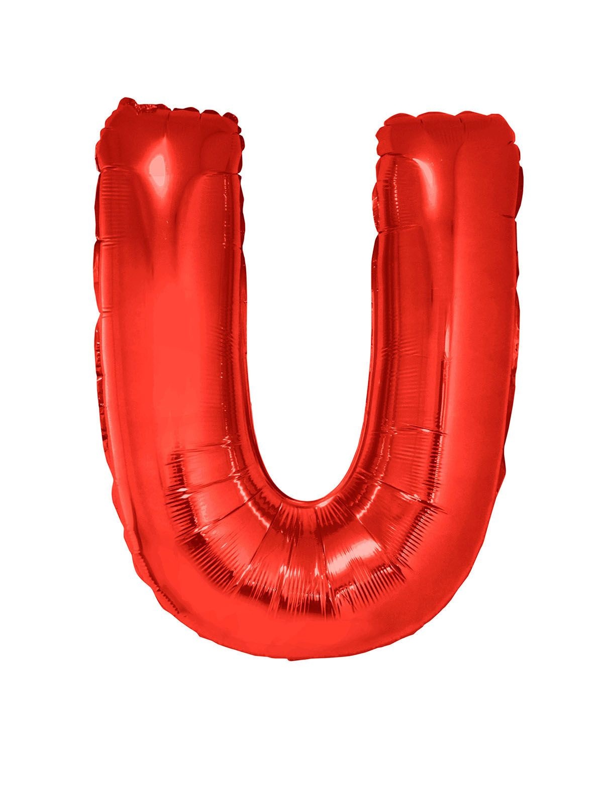 Folieballon Rood Letter &apos;U&apos; Groot afbeelding