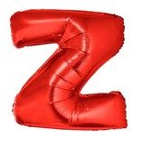 Folieballon Rood Letter 'Z' Groot