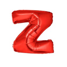 Folieballon Rood Letter 'Z' Groot