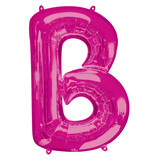 Folieballon Roze Letter 'B' Groot