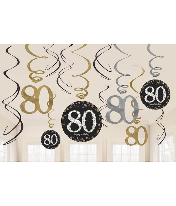 Swirlset 80 Jaar Goud Zilver