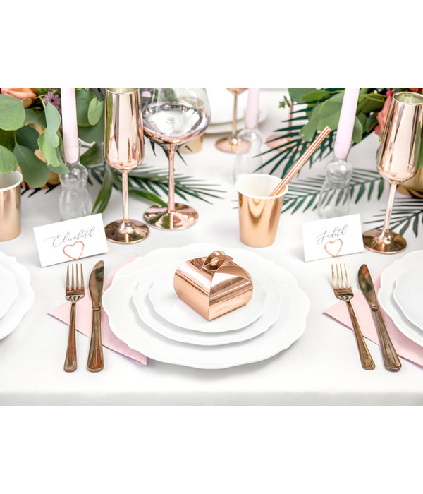 Geschenkdoosjes Rosé Gold