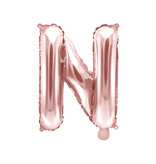 Folieballon N Rose Goud 35 cm