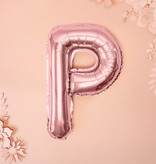 Folieballon P Rose Goud 35 cm