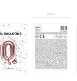 Folieballon Q Rose Goud 35 cm