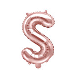 Folieballon S Rose Goud 35 cm