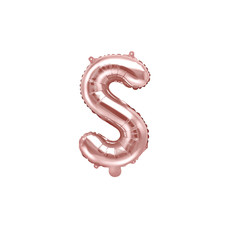 Folieballon S Rose Goud 35 cm
