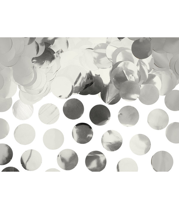 Confetti Cirkels Zilver