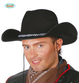 Cowboyhoed Vilt Zwart