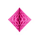 Honeycomb Diamant Donker Roze 20cm