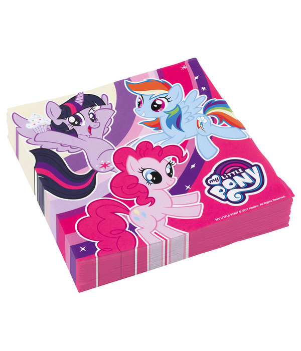Servetten My Little Pony Roze - 20 stuks