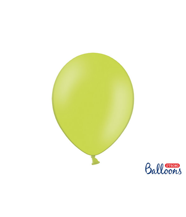 Ballonnen Pastel Lime Groen - 10 Stuks