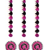 Spiraalhangers Sweet 16 - 3 stuks