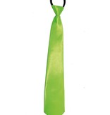 Stropdas fluor groen