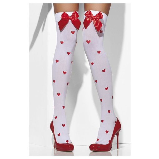 Kniekousen Hartjes met Strik