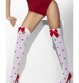 Kniekousen Hartjes met Strik