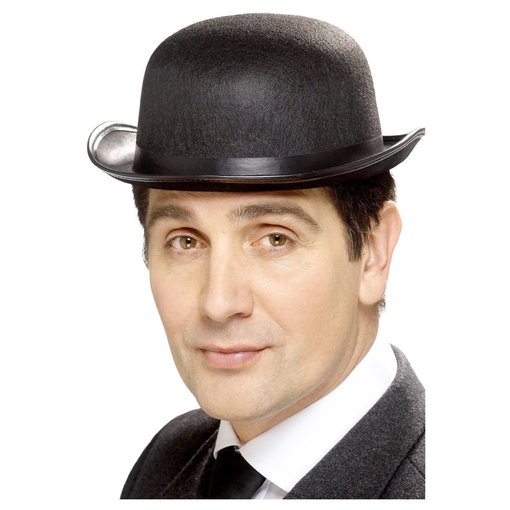 Bolhoed Zwart Charlie Chaplin