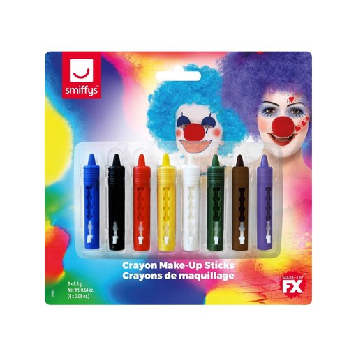 Crayon Make-Up set - 8 kleuren