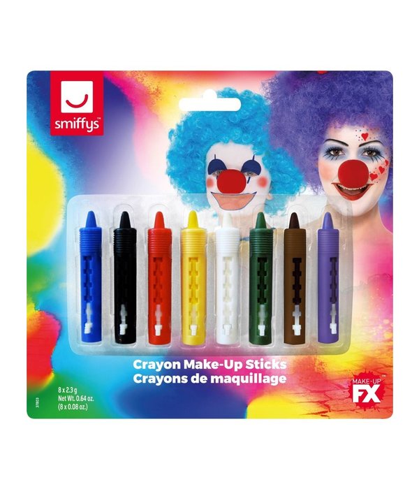 Crayon Make-Up set - 8 kleuren