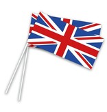Zwaaivlaggetjes UK Op Stok - 50 stuks