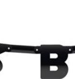 Letterslinger 'Cheers B*tches' Zwart - 6 meter