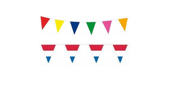 Gekleurde vlaggetjes