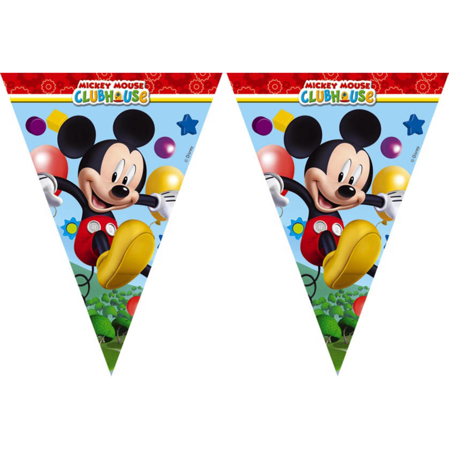 Vlaggenlijn Mickey Mouse Clubhouse - 2.3 meter