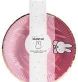 Bordjes Nijntje Roze - 8 Stuks