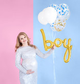 Folieballon 'Boy' Goud - 63 x 74cm